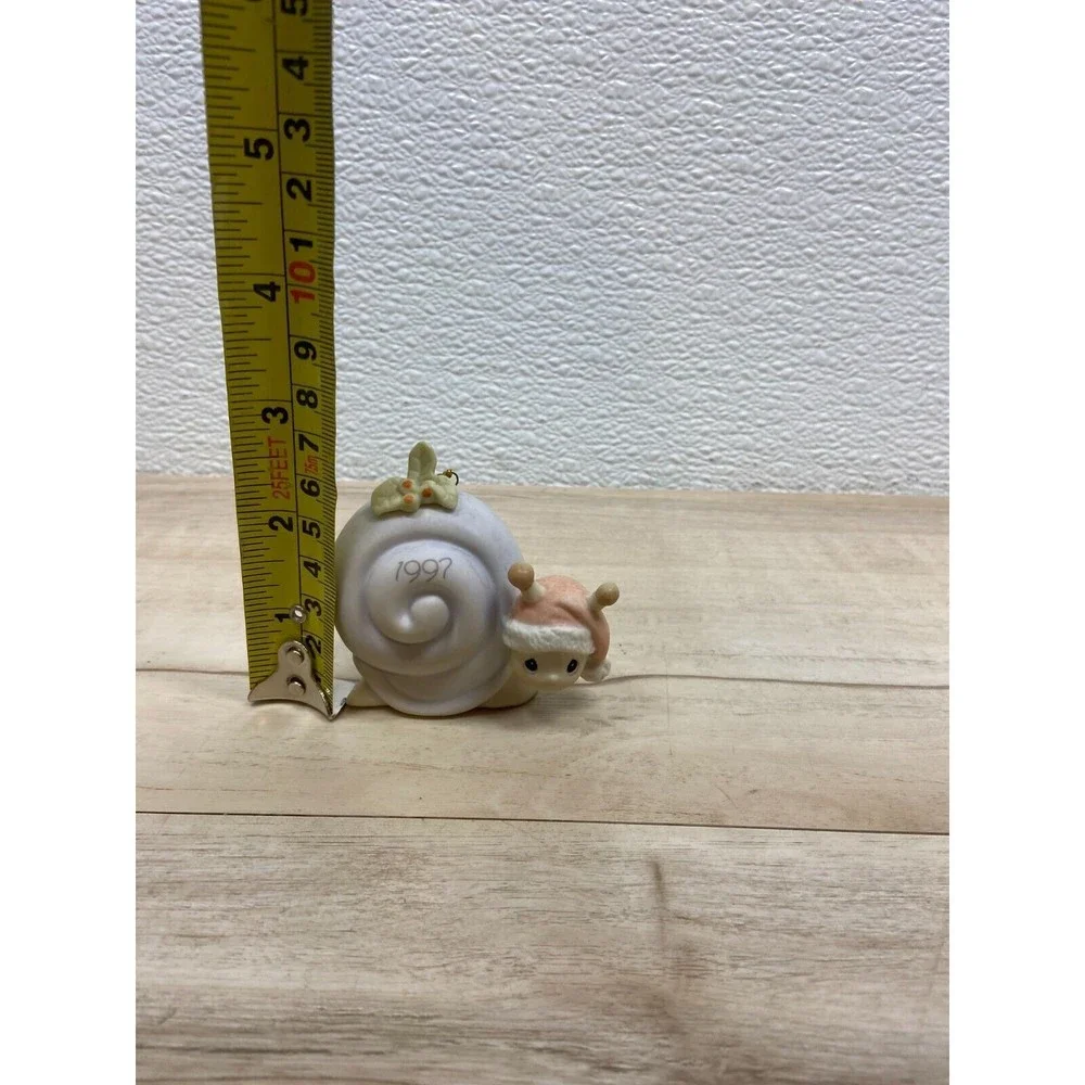 Vtg 1997 Enesco Precious Moments Slow Down For The Holidais Ornament 272760